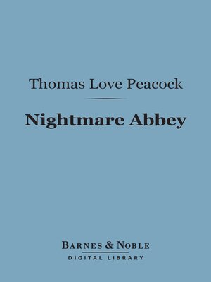 cover image of Nightmare Abbey (Barnes & Noble Digital Library)